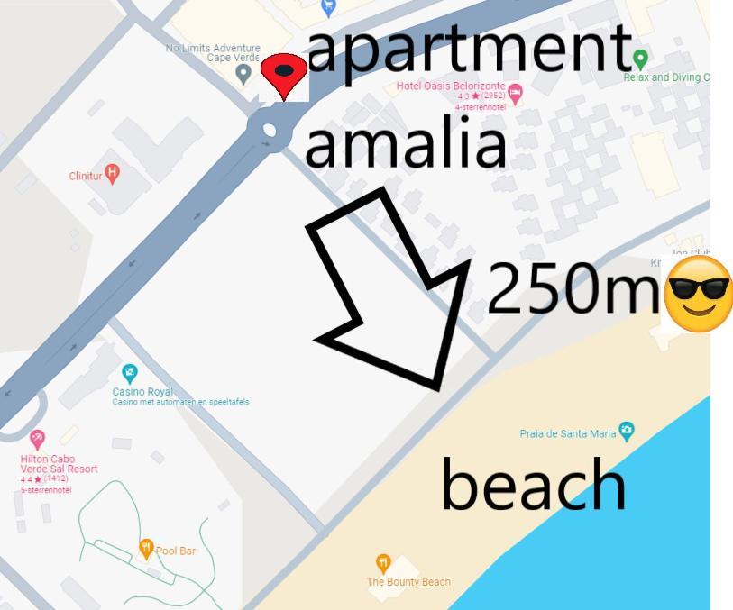 Appartement Amalia Sal Санта Мария Екстериор снимка